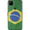 Brazil Flag Distressed Google Pixel 4a Skin